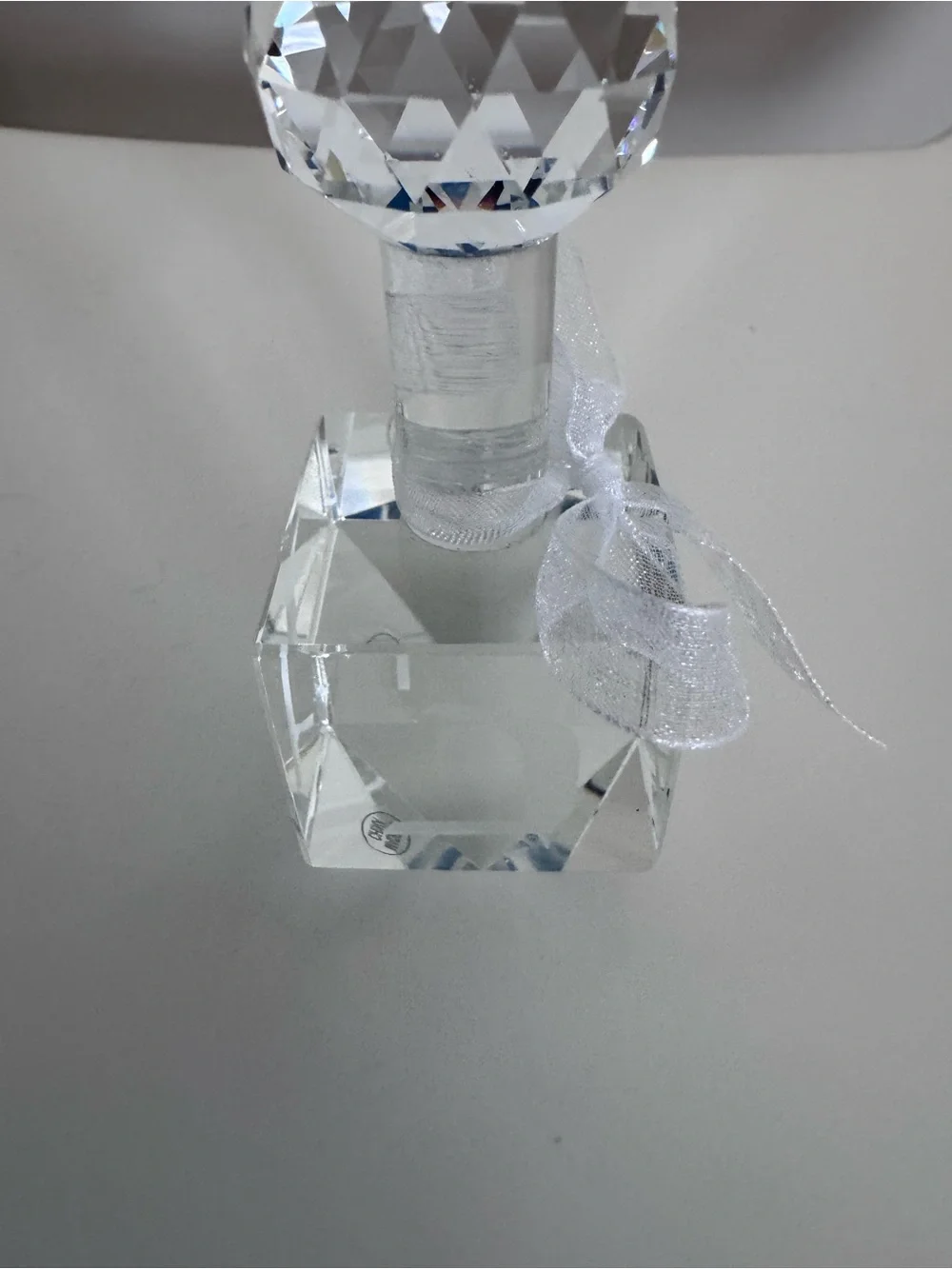Optical Crystal Dreidel Hanukkah Judaica Decor Paperweight Hebrew Letters Gift - Picture 10 of 13
